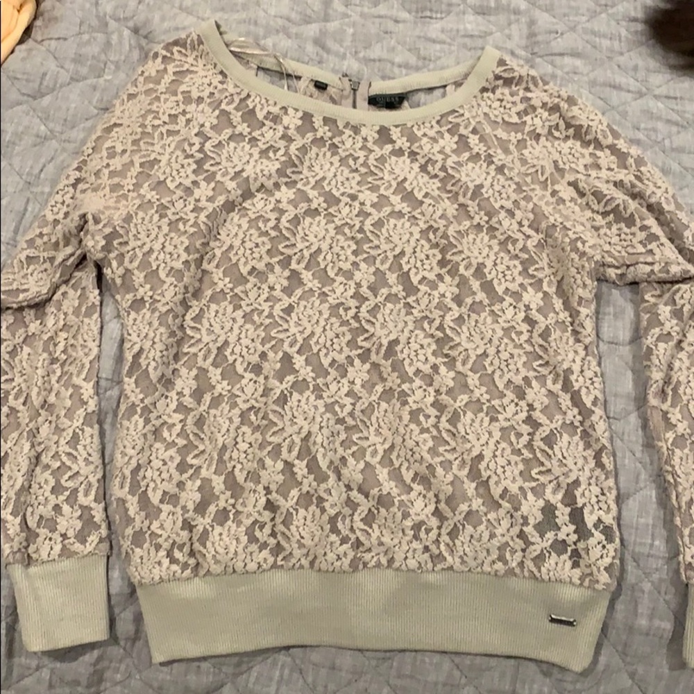 Very cute lace sweater